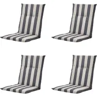 Madison Tuinkussen Amora Grey Lage Rug (105 x 50 cm)
