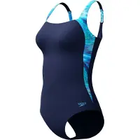 Speedo Lunalustre Printed Shaping Badpak Dames 44