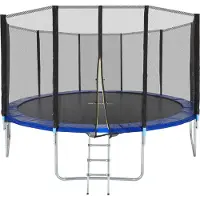 TecTake - Trampoline Garfunky - met veiligheidsnet - 457 cm