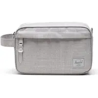 Herschel toilettas Chapter Travel Kit Grey Crosshatch grijs