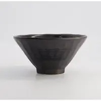 Tokyo Design Studio – Ramenbowl – Noodle Kom - Sushi Servies - Black Brush – Ramen kom – 650ml - 19.5x10cm