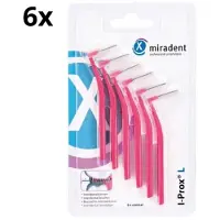 Miradent Interdentale Ragers I-Prox L 0,4 mm Roze 6x 6 stuks
