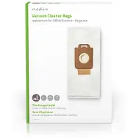 Nedis Stofzuigerzak | 4 Stuks | Synthetisch | Meest verkocht voor: Nilfisk | Wit