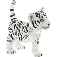 BULLYLAND Sneeuwtijger - Speelfiguurtje - 5 cm - - Tijger jong - welp
