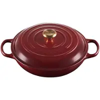 Le Creuset Campagnard Signature 'Garnet' ø26cm / 2.2L