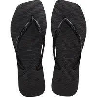 Havaianas Slim Square Flip Flops Dames - Zwart- Dames, Zwart