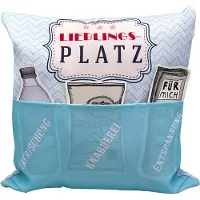 Hergo Sofahelden Outdoor-Kissen 43 x 43 cm Lieblingsplatz