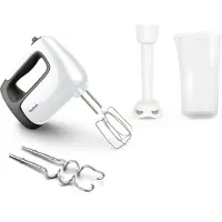 Tefal Prep'Mix+ HT4611 - Handmixer - 5 Snelheden - 500W - Inclusief Kloppers en Deeghaken