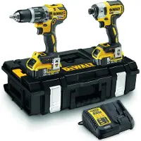 DeWalt Accuboormachine-schroefmachine set DCK266P2, 18V, 2-delig.