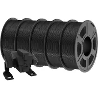 OEM 3D-printfilament, milieuvriendelijk materiaal, veelzijdige compatibiliteit, PLAPLUS - zwart - 5,5 kg