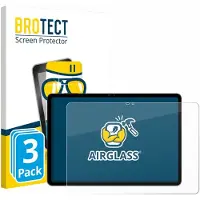 BROTECT Screenprotector 3 Stuks voor Blackview MEGA 12 Beschermglas transparant