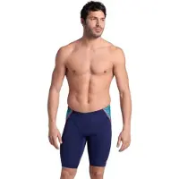 Arena Camo Kikko Zwemshort Heren - Marine / Multicolor | Maat: 70