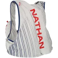 Nathan Pinnacle 12L Hardlooprugzak - Grijs / Rood | Maat: XS
