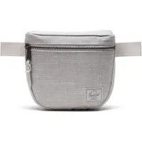 Herschel gordeltas schoudertas Settlement Hip Pack Grey Crosshatch Lichtgrijs