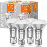 Ledvance Doos 4x Smart E27 R63 LED Reflector | 4.7W 2700K/6500K 0V/2V 827/865 345Lm | 45° Ø63mm Dimbaar