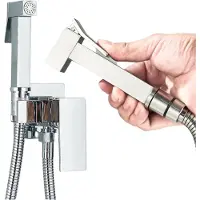 ARI Bidetkraan Classic, met keramische cartridge, temperatuurregeling en een luchtinbrengende perlator, chroom