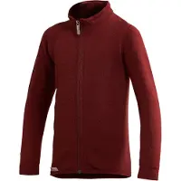 Woolpower Vest Kids Full Zip Jacket 400 Rust Red-Maat 86 - 92