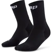 Cep Core Run Socks Mid Cut 5.0, hardloopsokken, dames, zwart