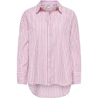 ONLY Blouse 'ONLOregon Alva' rosa / bordeaux