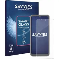 Savvies 3 Stuks Screenprotector - geschikt voor Sonim XP Pro Thermal - beschermfolie glas transparant