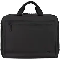 Jost laptoptas business tas met laptopvak Halmstad Business Bag 2C Black zwart