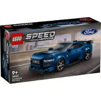 LEGO Speed Champions Ford Mustang Dark Horse – Bouwset van een sportauto voor kinderen en verzamelaars vanaf 9 jaar - 76920, 344 onderdelen