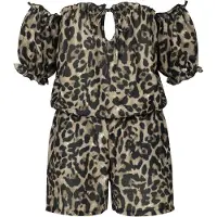 Cloud5ive Jumpsuit bruin / zwart / wit