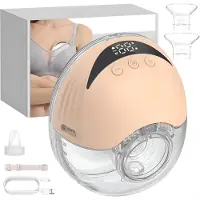 DNA Borstkolf - Handsfree Borstkolf - Elektrische Borstkolf - Handkolf - Draadloze Borstkolf - Beige - 19cm x 15cm x 9cm