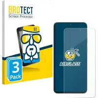 BROTECT Screenprotector 3 Stuks voor Samsung Galaxy M56 Beschermglas transparant