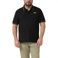 S.oliver regular polo zwart male | Maat: 2XL