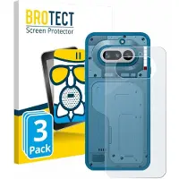 BROTECT - Screenprotector voor Nothing Phone (4a) (Achterkant) - Folie Beschermfolie Beschermglas matte 3 Stuks