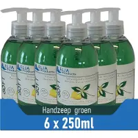 Elja VOORDEELVERPAKKING 6x | Handzeep groen 250ml Pouse Mousse