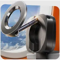 Lisen MagSafe - Vliegtuig Telefoonhouder - Magnetisch - 360° Draaibaar - Universeel Reishulpje