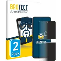 BROTECT - privacy screenprotector voor Nubia Flip 2 - Folie Beschermfolie Blauwlichtfilter 2 Stuks