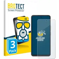 BROTECT - Screenprotector voor Cubot Note 60 - Folie Beschermfolie Beschermglas matte 3 Stuks