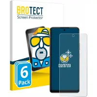 BROTECT - Screenprotector voor Tecno Pova 7 - Folie Beschermfolie matte 6 Stuks