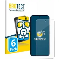 BROTECT Screenprotector 6 Stuks voor Oppo Reno 15 FS 5G Beschermglas transparant