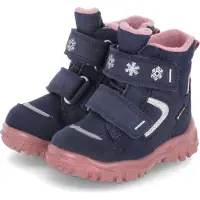 Superfit Husky Kinderschuhe Mädchen Stiefel wasserdicht Blau Freizeit