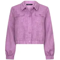 Ydence Dames Jassen Jacket Jinte - Lila - Maat M