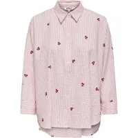 ONLY Oversized overhemdblouse van puur katoen model 'NEW LINA GRACE'