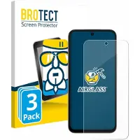 BROTECT Screenprotector 3 Stuks voor Oppo A6s 4G Beschermglas transparant