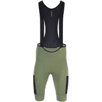 Nalini Singh - New Gravel Bib Short - Fietsbroek XL, olijfgroen