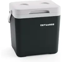 TRVLMORE Koelbox 14L - 47 Uur Koeling - Frigobox - Inclusief Koelelement - Koelbox Klein - Antraciet