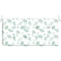 vidaXL Tuinbankkussen 120x50x3 cm oxford stof bladpatroon