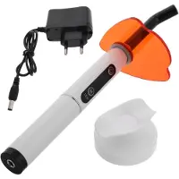 Nee Draagbare LED Uithardingslamp – Draadloze Tandheelkundige Uithardingslamp – 800-2400 mW/cm² – 1500mAh Accu – Voor Orthodontie & Tandartspraktijken – Wit