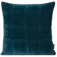 Eurofirany Kristin/2 Sierkussenhoes 45x45 cm Marineblauw - Zacht Velours