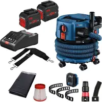 Bosch snoerloze stofzuiger GAS 18V-12 MC / 2x 12.0 Ah ProCORE + l...