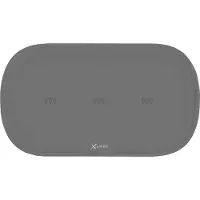XLayer Qi Draadloos Oplaadstation 215763 Grijs