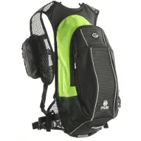 Sonstige Verlage Auteur Cyclone X8 Fietstas 9L met Regenhoes - Zwart/Groen