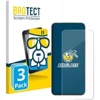 BROTECT Screenprotector 3 Stuks voor Honor X9d Beschermglas transparant